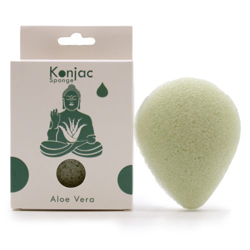 Csepp Alakú Konjac Szivacs - Aloe Vera