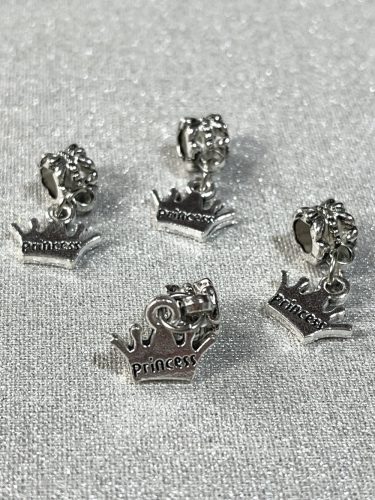 Charm Princess 12x10mm - 4db-os szett