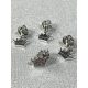 Charm Princess 12x10mm - 4db-os szett